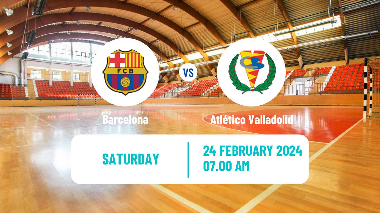 Handball Spanish Liga ASOBAL Barcelona - Atlético Valladolid
