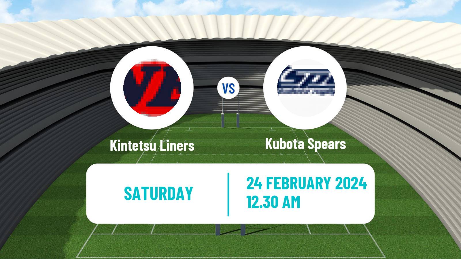 Rugby union Japan League One Rugby Union Kintetsu Liners - Kubota Spears