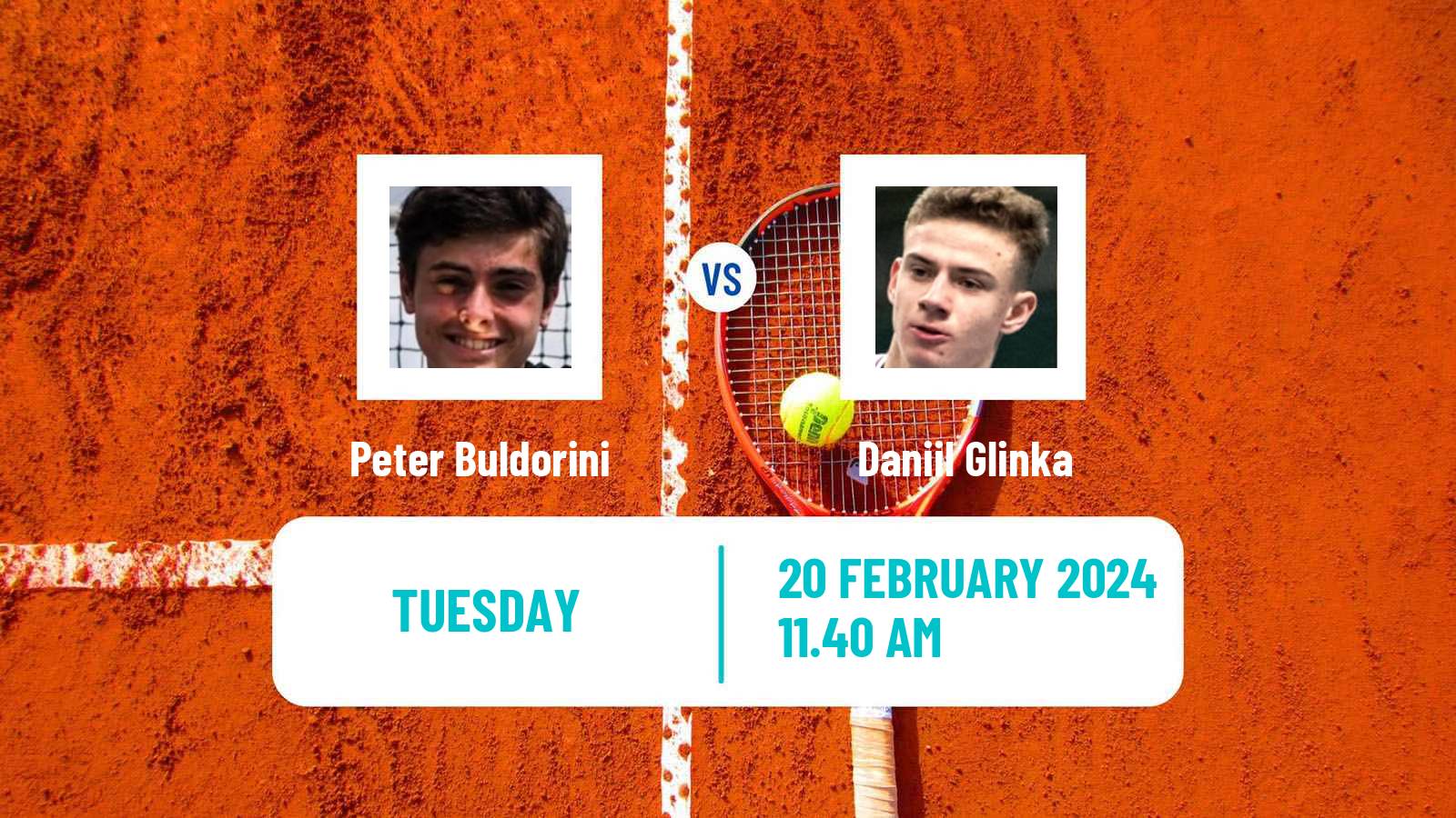 Tennis ITF M25 Trento Men 2024 Peter Buldorini - Daniil Glinka