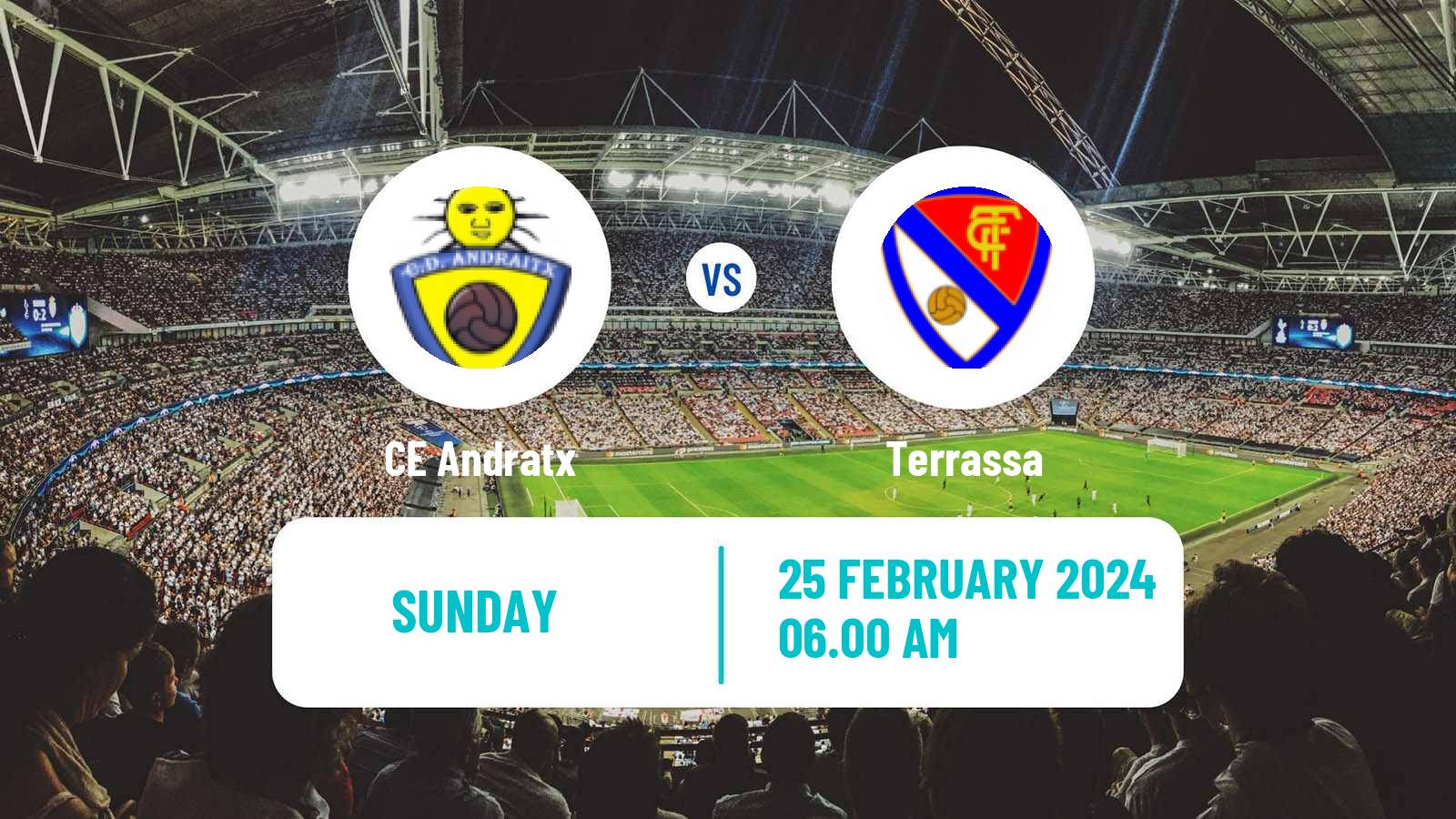 Soccer Spanish Segunda RFEF - Group 3 Andratx - Terrassa