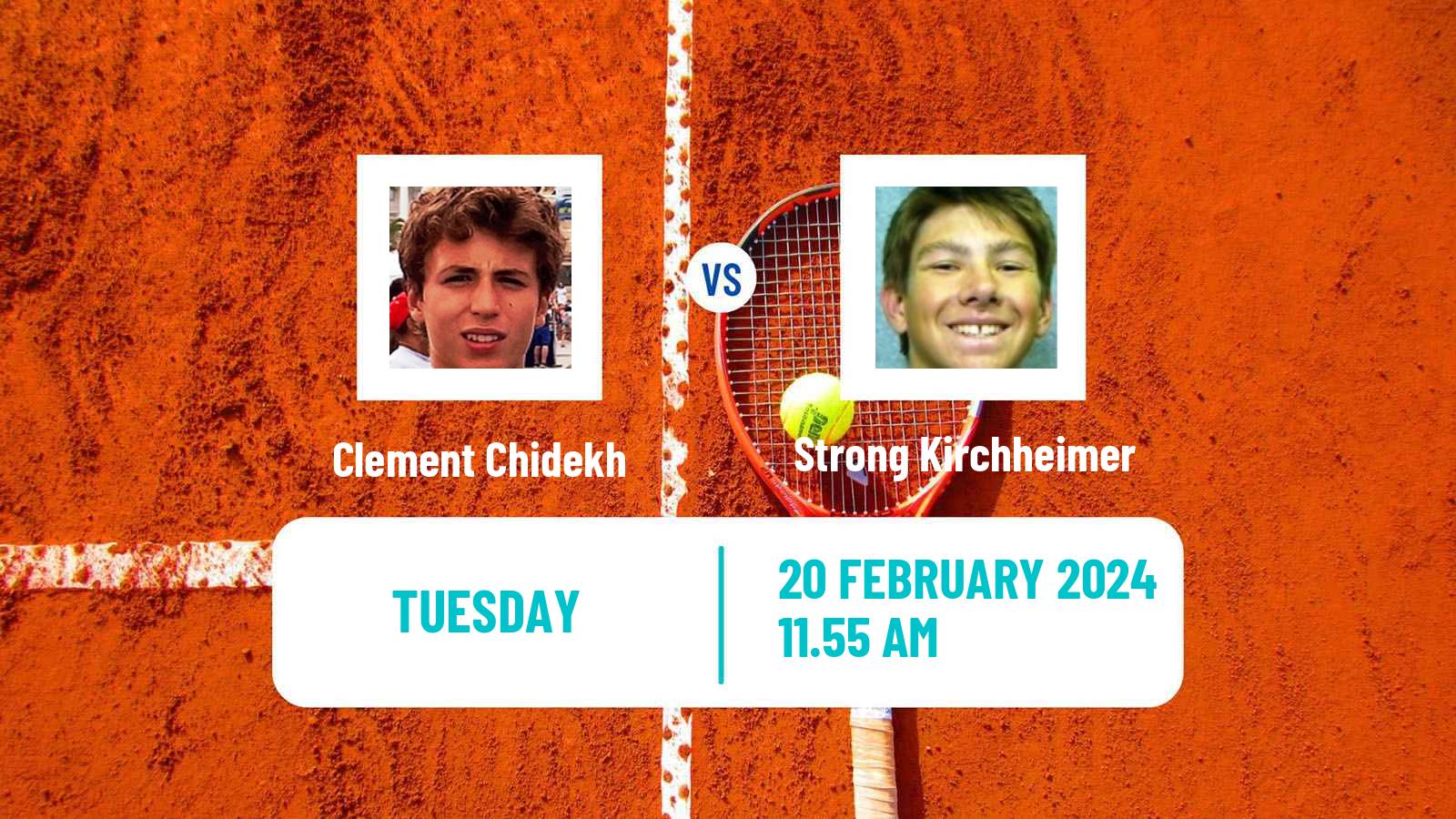 Tennis Pau Challenger Men Clement Chidekh - Strong Kirchheimer