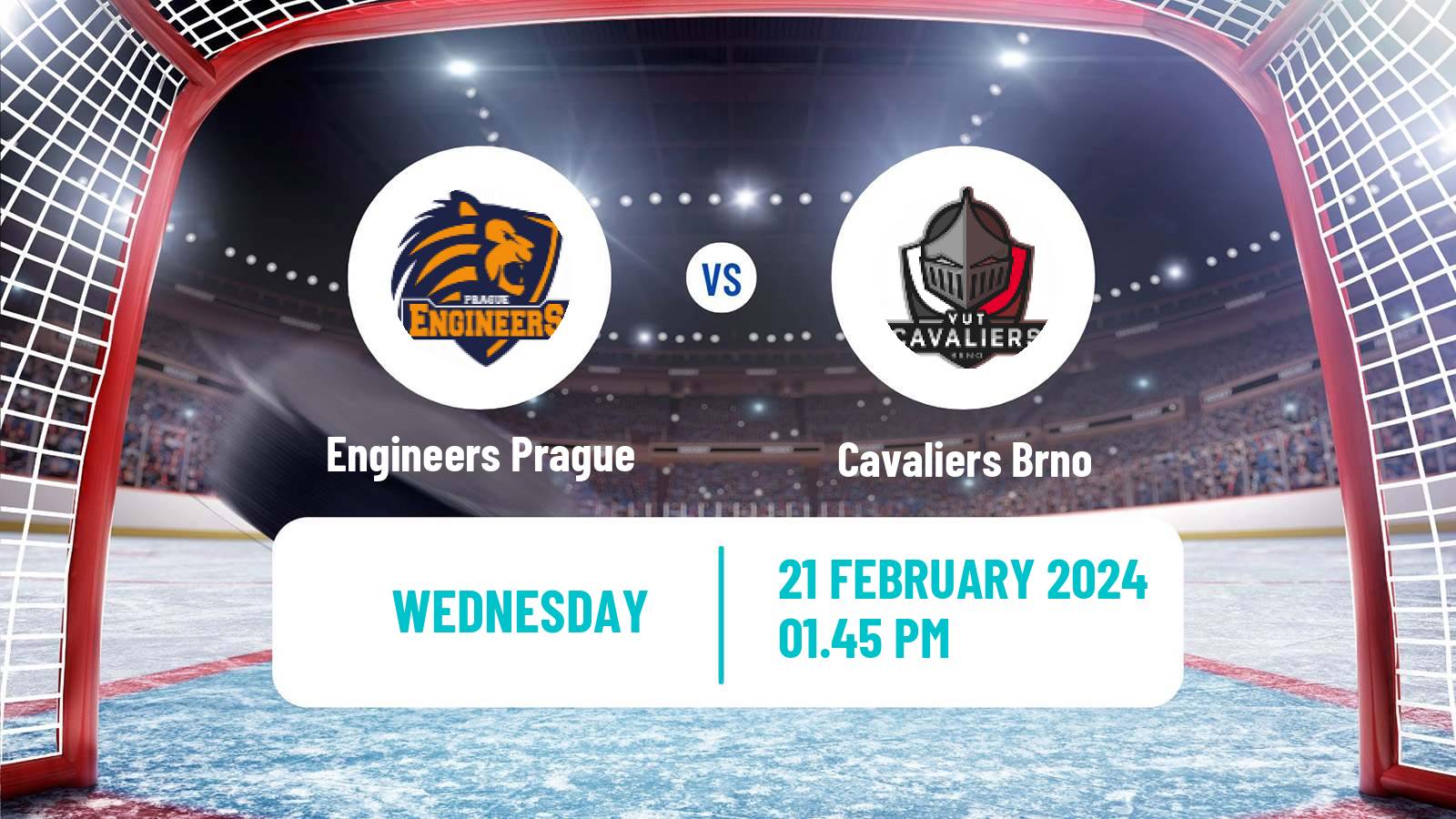 Hockey Czech ULLH Engineers Prague - Cavaliers Brno