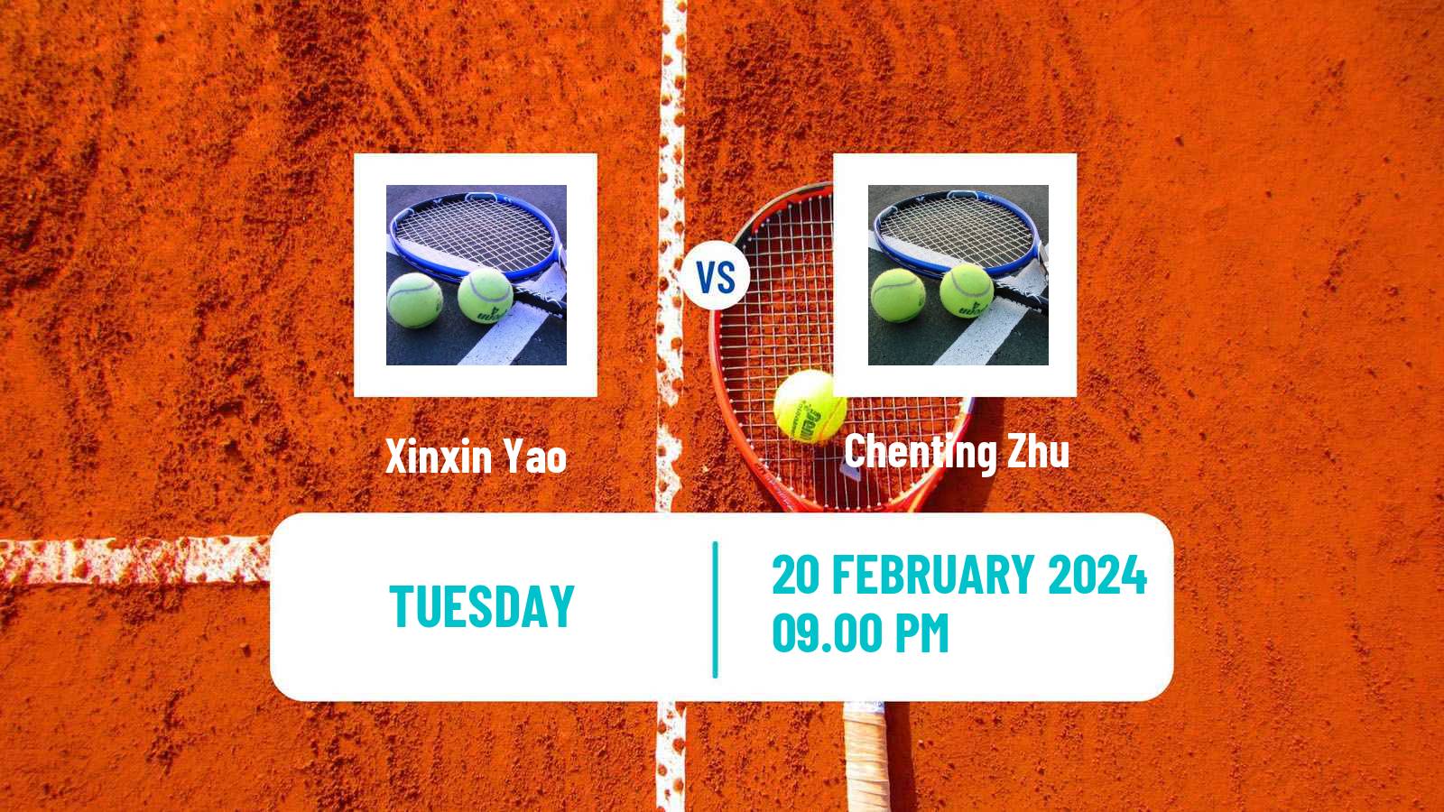 Tennis ITF W15 Nakhon Si Thammarat Women Xinxin Yao - Chenting Zhu