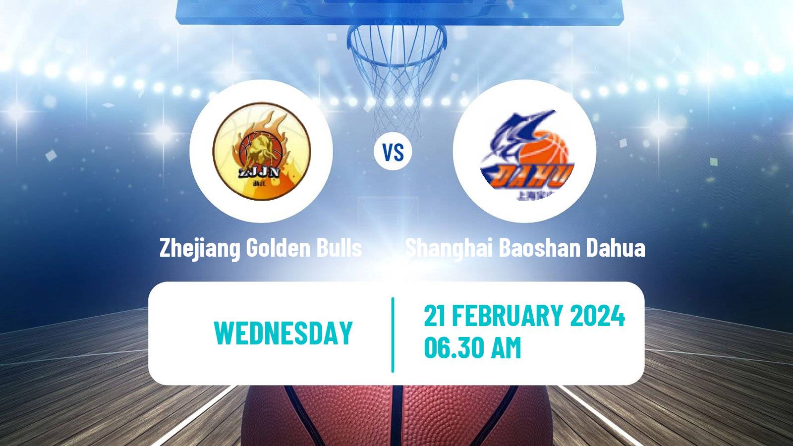 Basketball WCBA Zhejiang Golden Bulls - Shanghai Baoshan Dahua