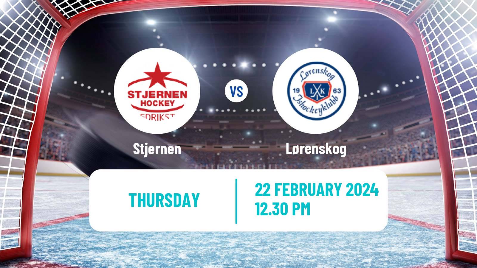 Hockey Norwegian Ligaen Hockey Stjernen - Lørenskog