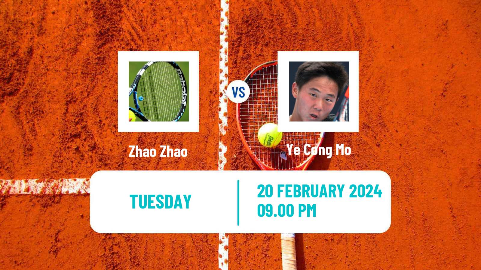 Tennis ITF M15 Nakhon Si Thammarat 2 Men Zhao Zhao - Ye Cong Mo