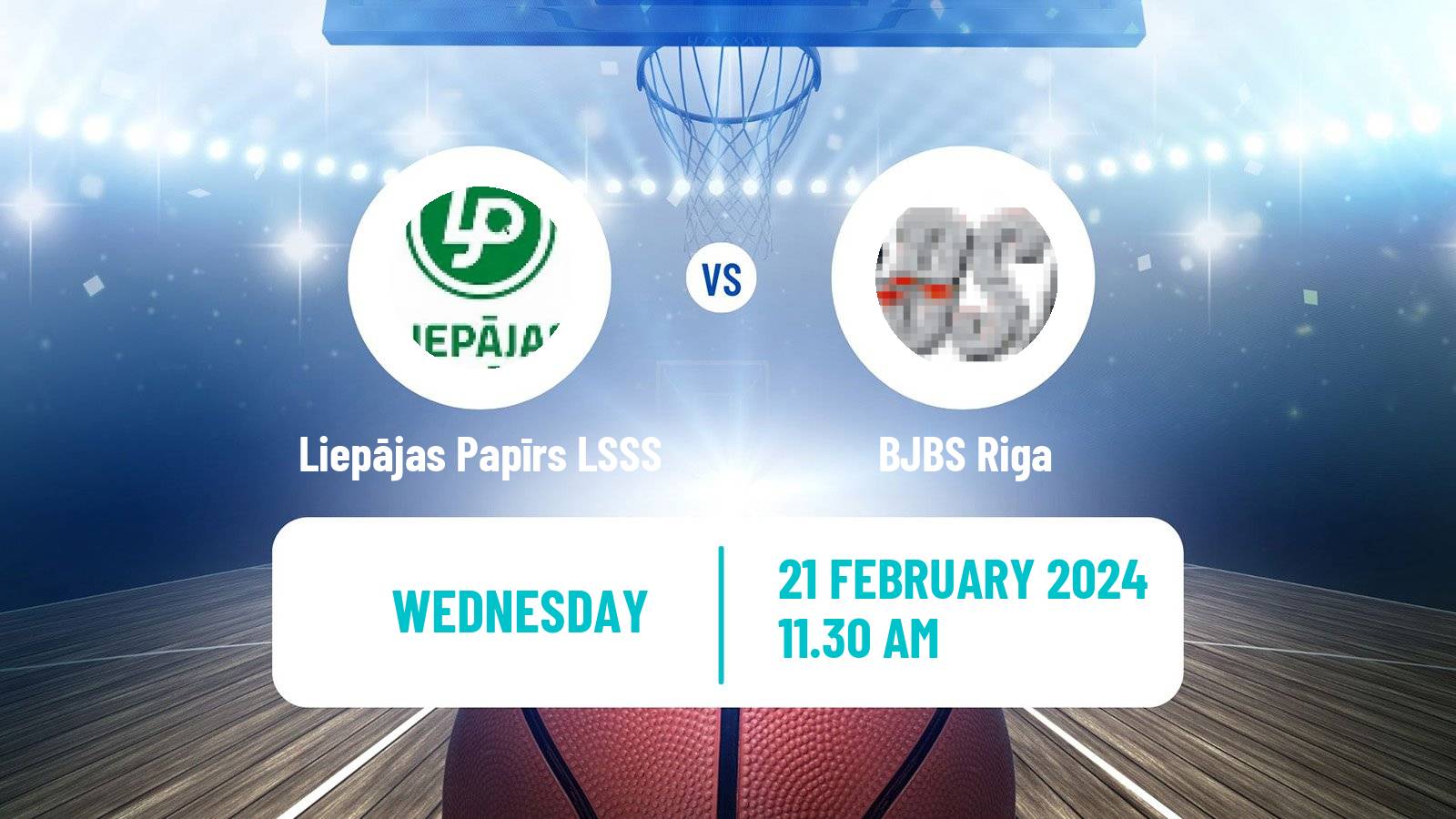 Basketball WBBL Liepājas Papīrs LSSS - BJBS Riga