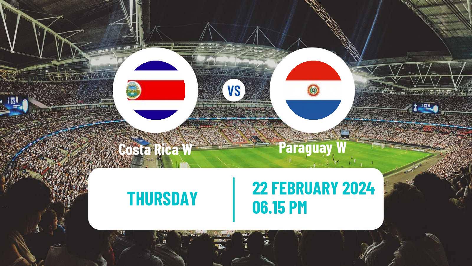 Soccer Gold Cup Women Costa Rica W - Paraguay W