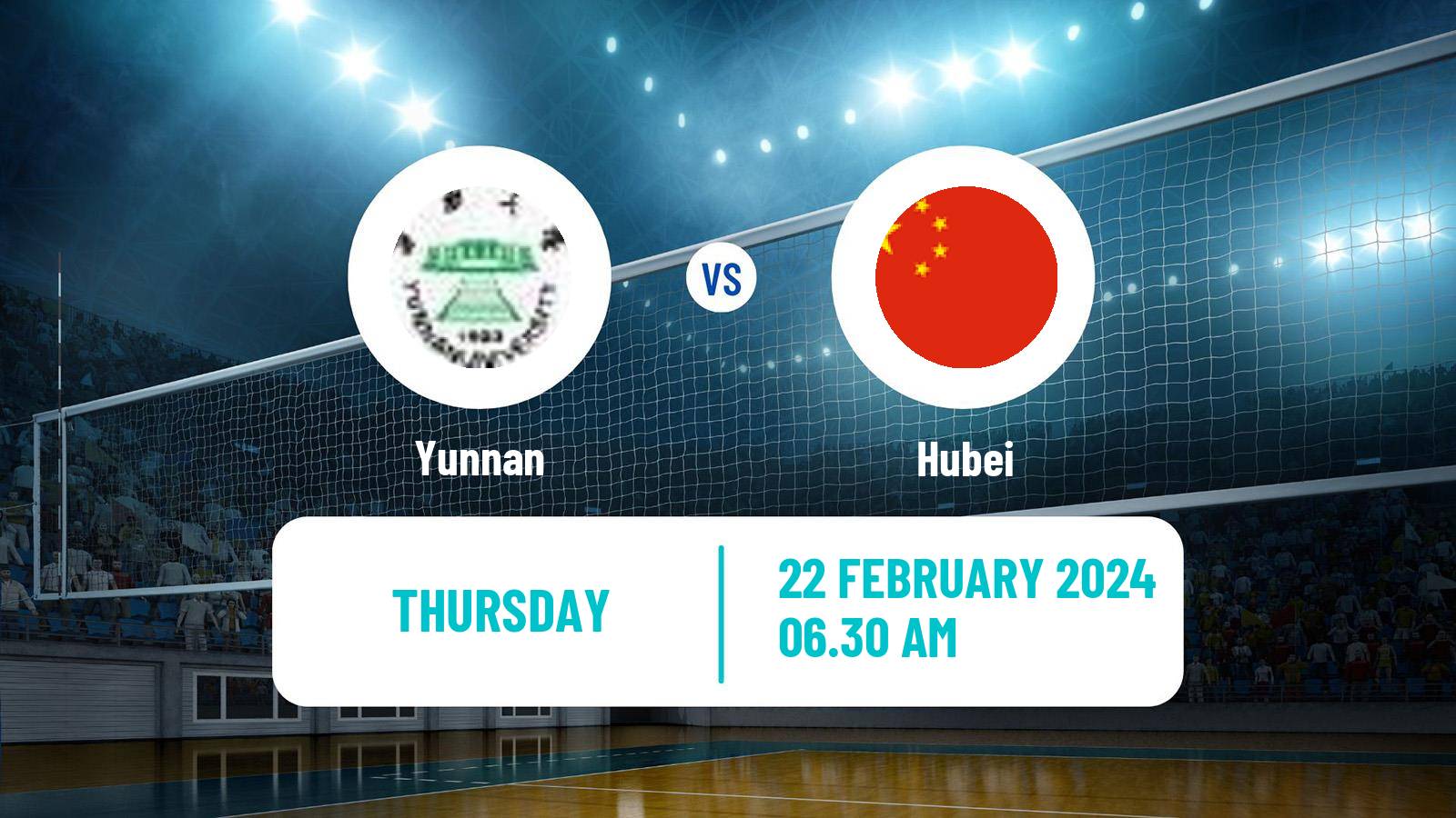 Volleyball Chinese CVL Yunnan - Hubei