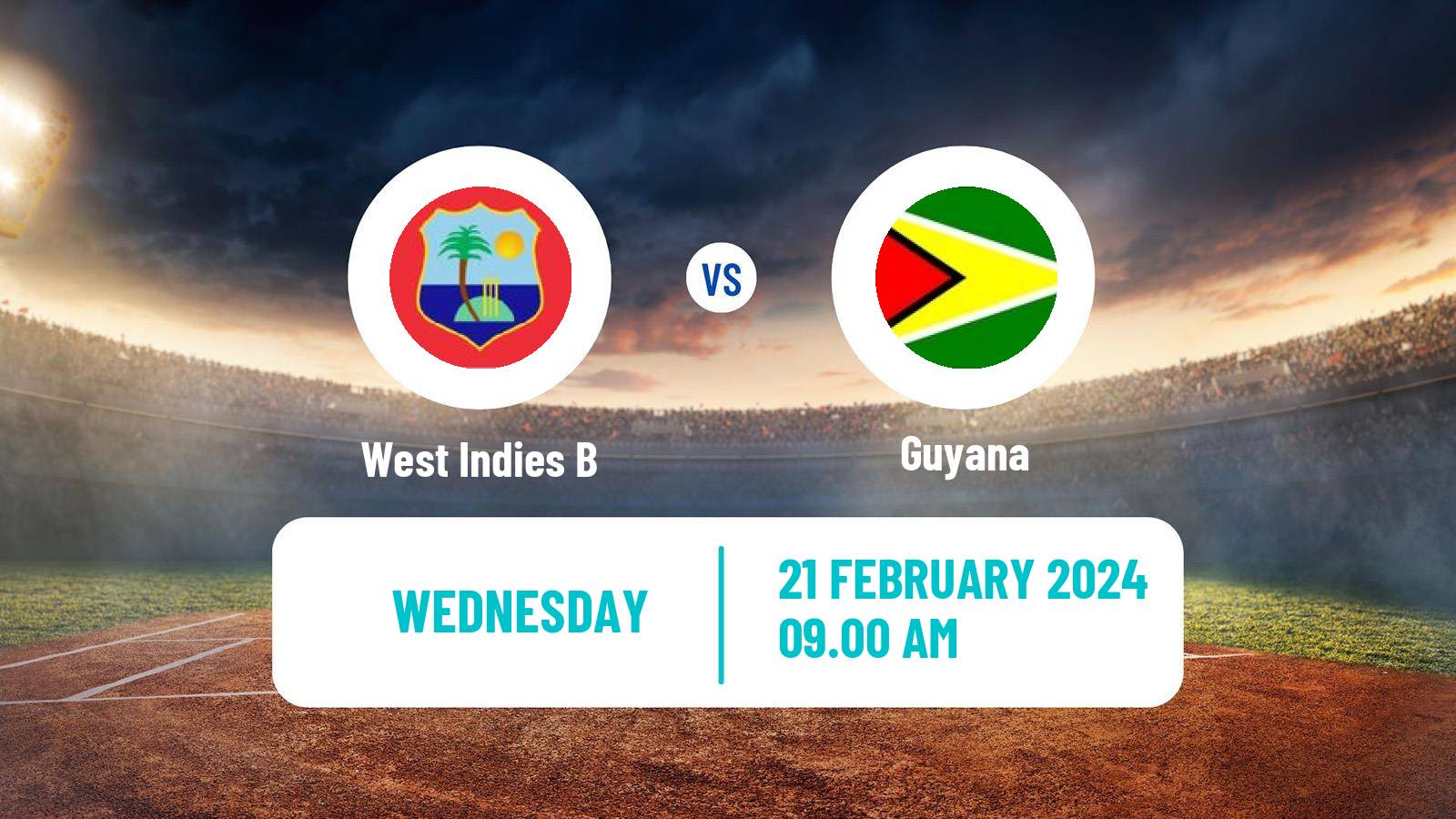 Cricket West Indies Championship Cricket West Indies B - Guyana