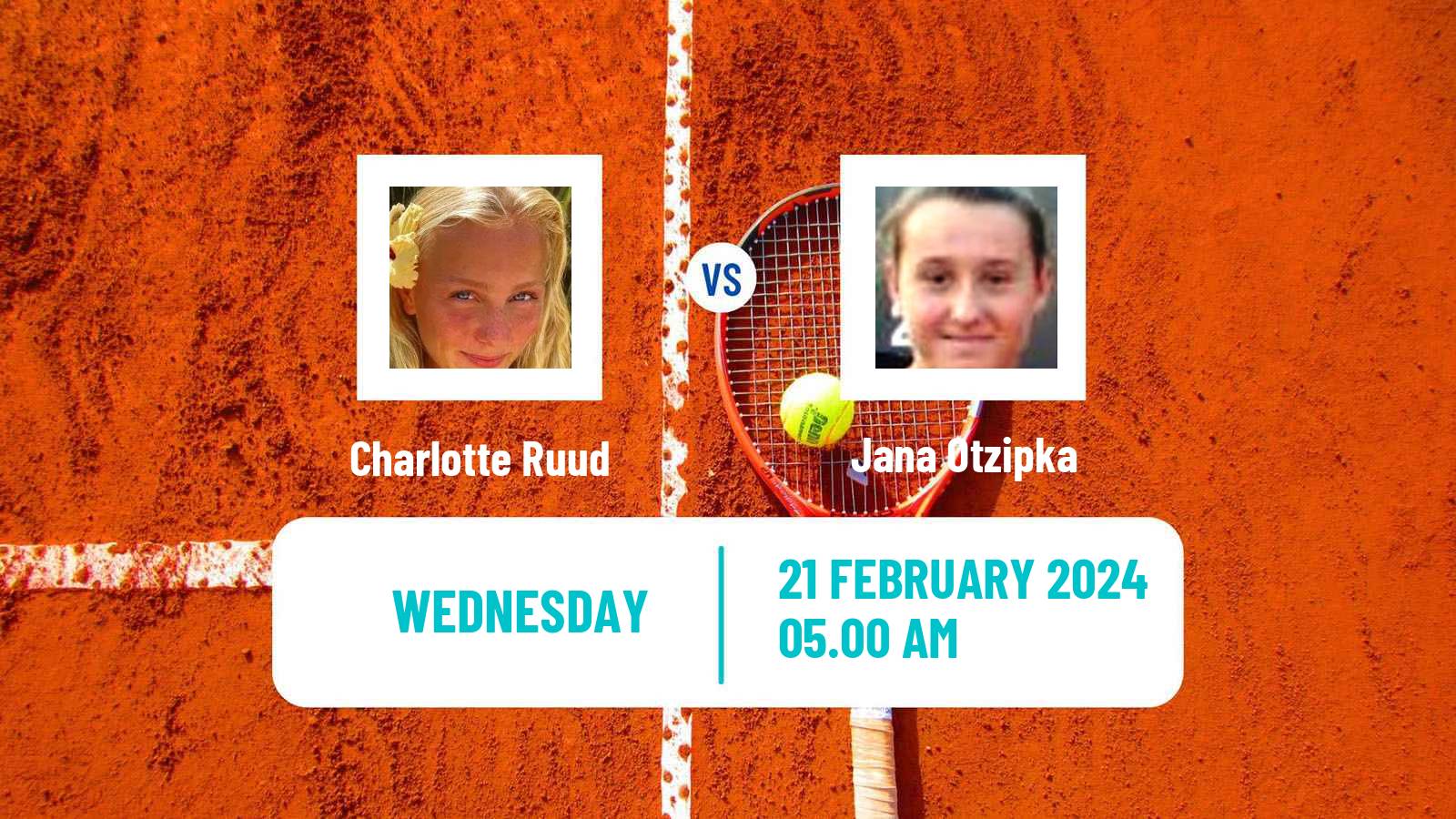 Tennis ITF W15 Manacor 2 Women Charlotte Ruud - Jana Otzipka