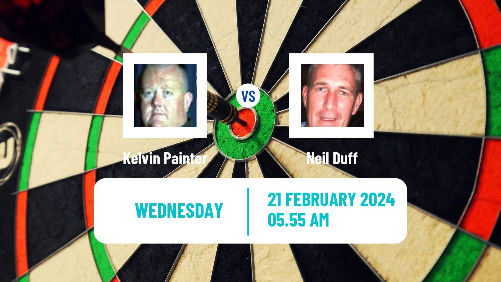 Darts Modus Super Series Kelvin Painter - Neil Duff