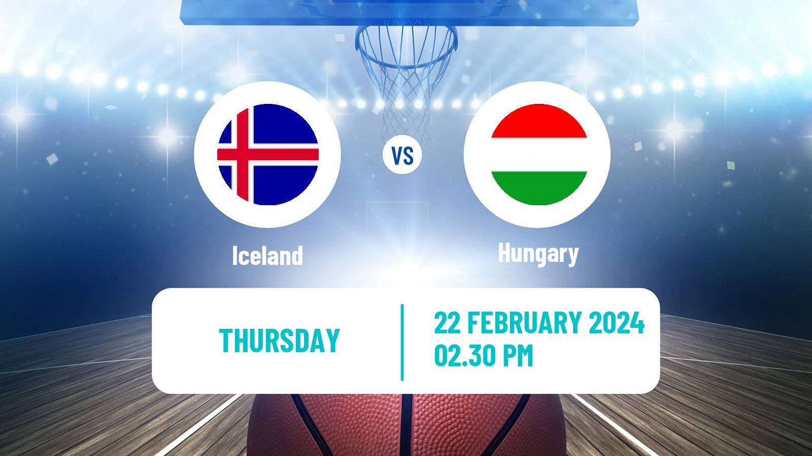 Basketball EuroBasket Iceland - Hungary