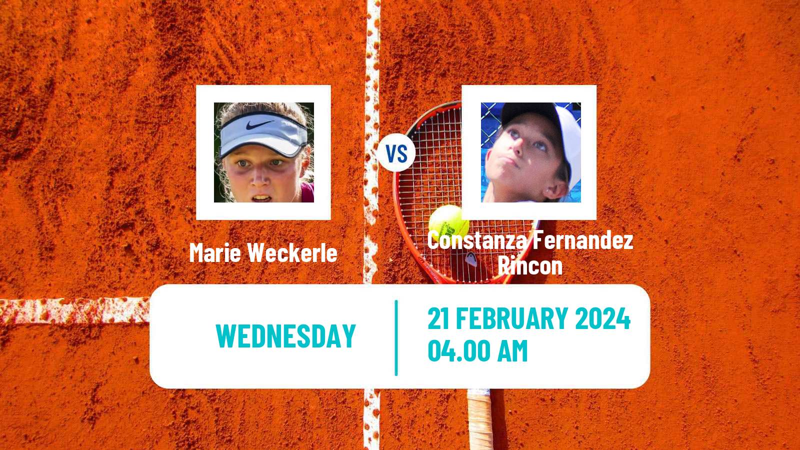 Tennis ITF W15 Manacor 2 Women Marie Weckerle - Constanza Fernandez Rincon