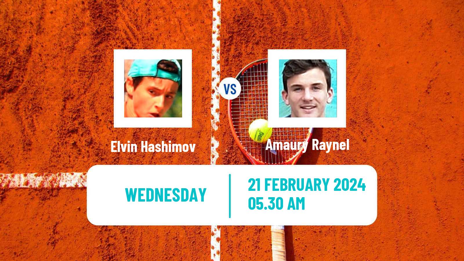 Tennis ITF M15 Sharm Elsheikh 4 Men Elvin Hashimov - Amaury Raynel