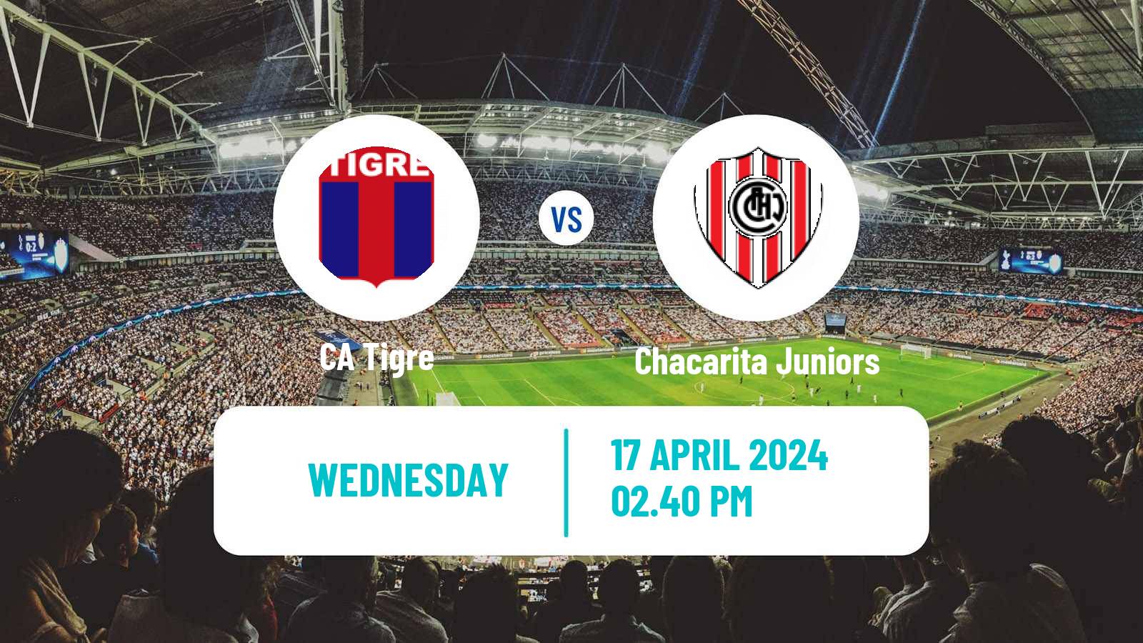 Soccer Copa Argentina Tigre - Chacarita Juniors