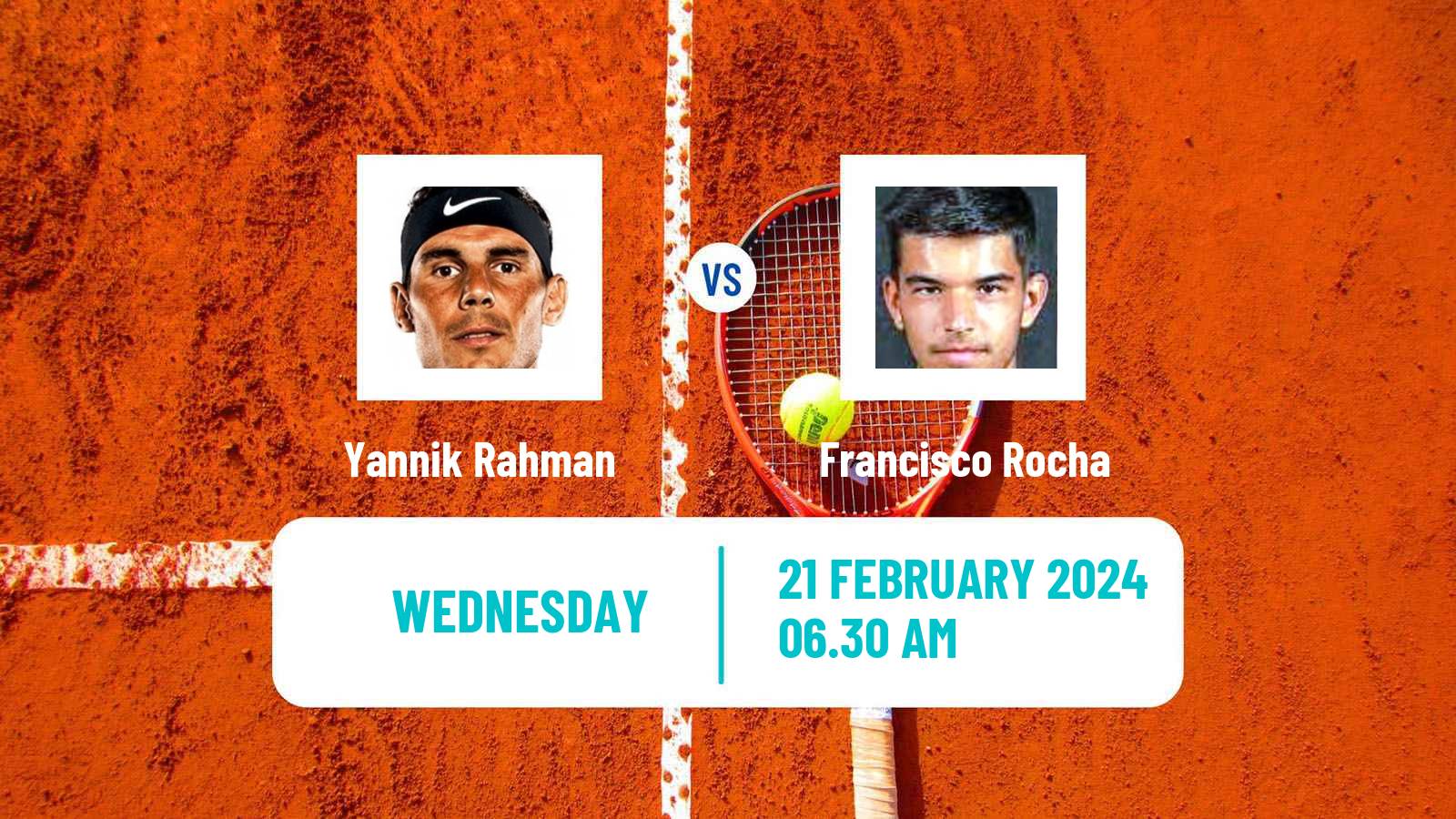 Tennis ITF M25 Vila Real De Santo Antonio 2 Men Yannik Rahman - Francisco Rocha