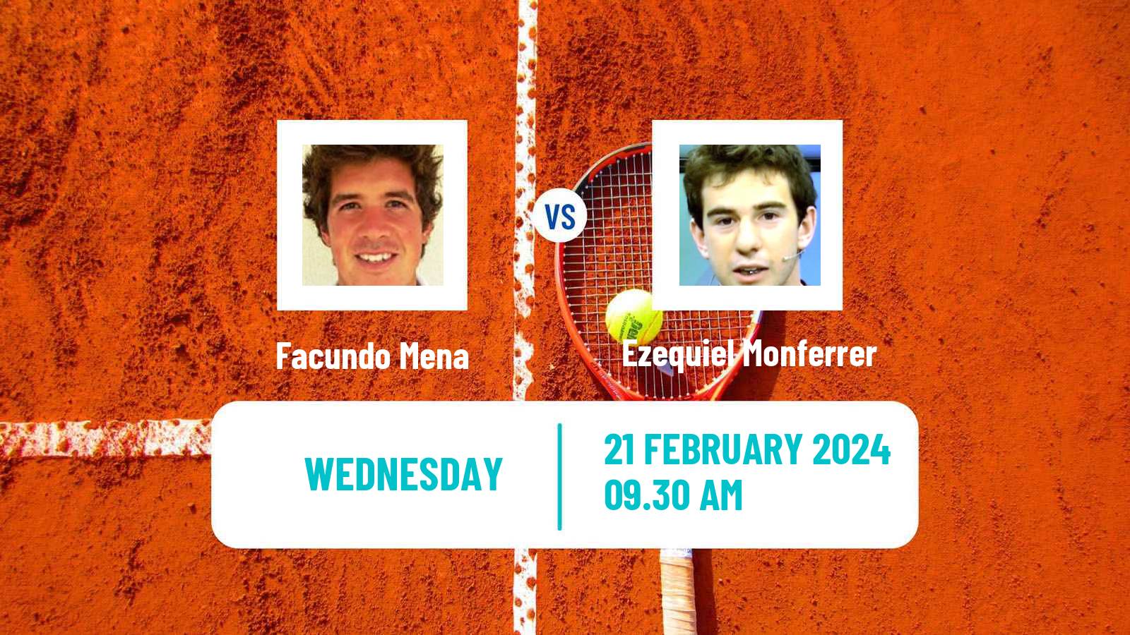 Tennis ITF M15 Villa Maria Men Facundo Mena - Ezequiel Monferrer