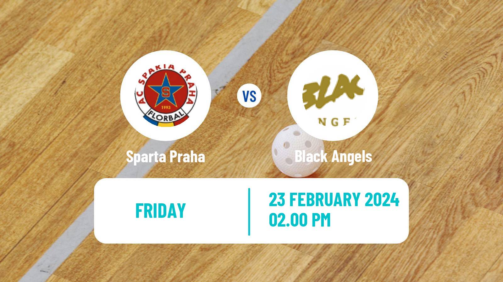 Floorball Czech Superliga Floorball Sparta Praha - Black Angels