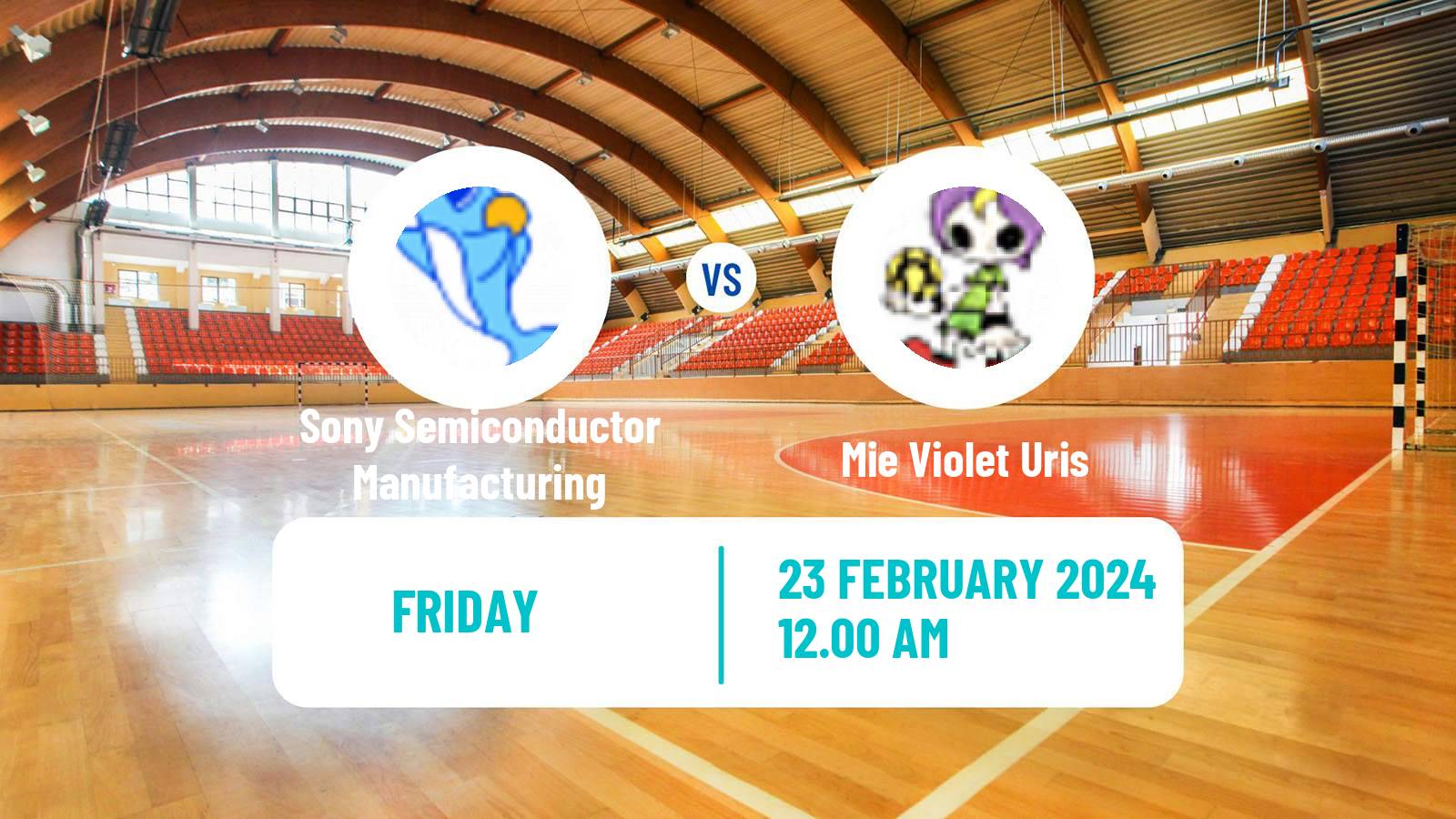 Handball Japan JHL Handball Women Sony Semiconductor Manufacturing - Mie Violet Uris