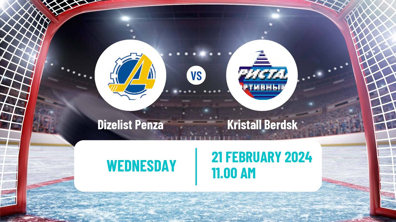 Hockey NMHL Dizelist Penza - Kristall Berdsk