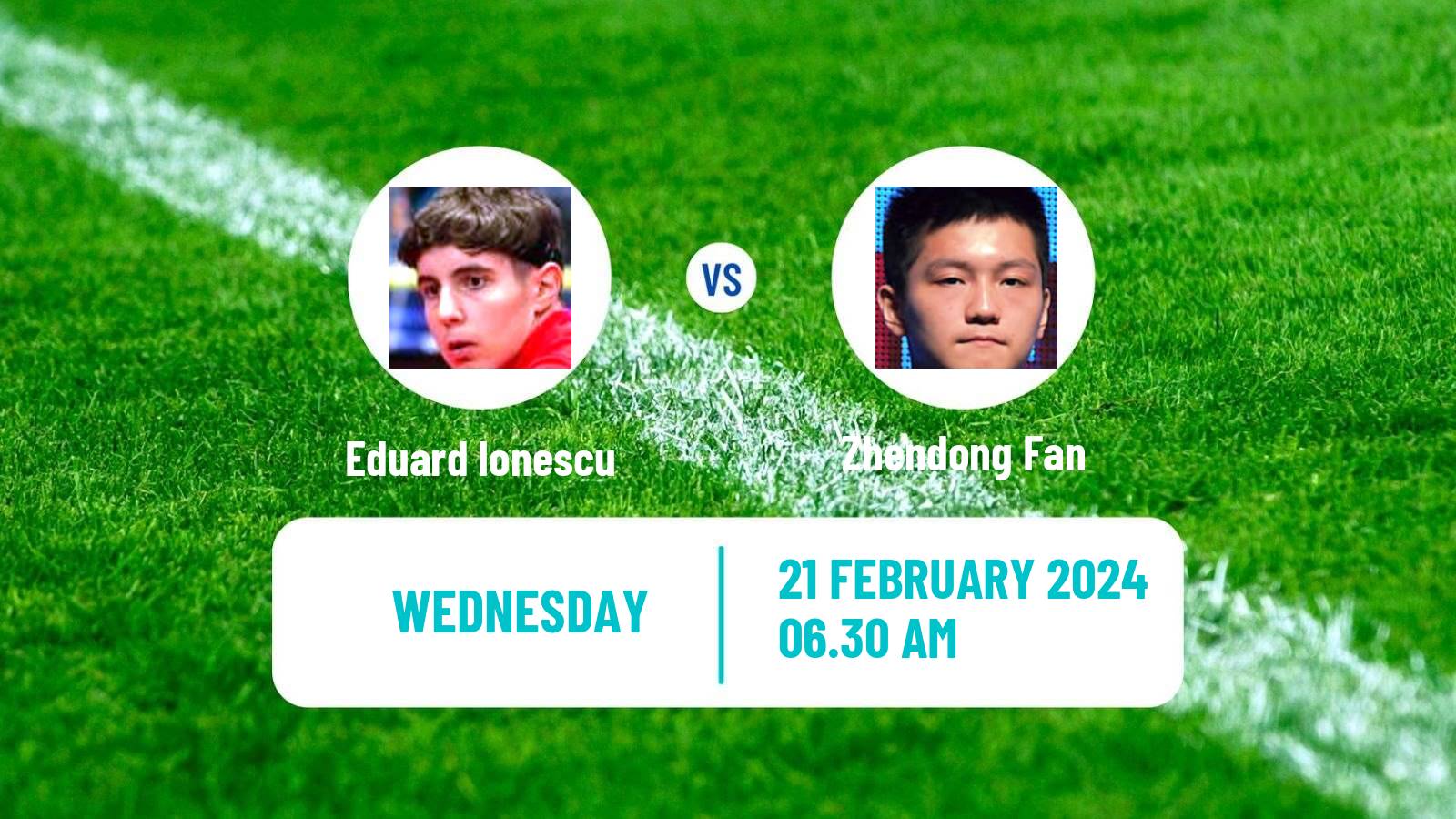 Table tennis World Championships Teams Men Eduard Ionescu - Zhendong Fan