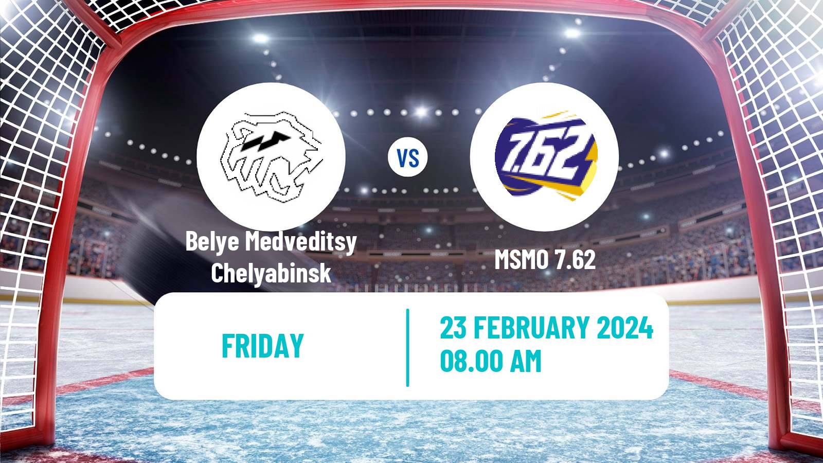 Hockey Russian WHL Belye Medveditsy Chelyabinsk - MSMO 7.62