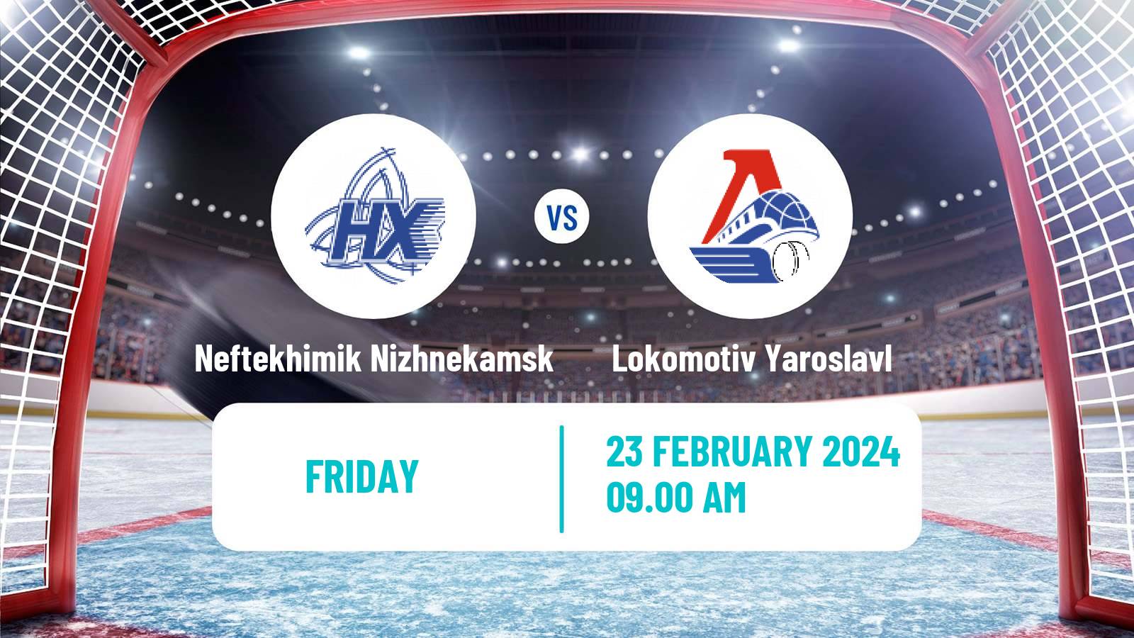 Hockey KHL Neftekhimik Nizhnekamsk - Lokomotiv Yaroslavl