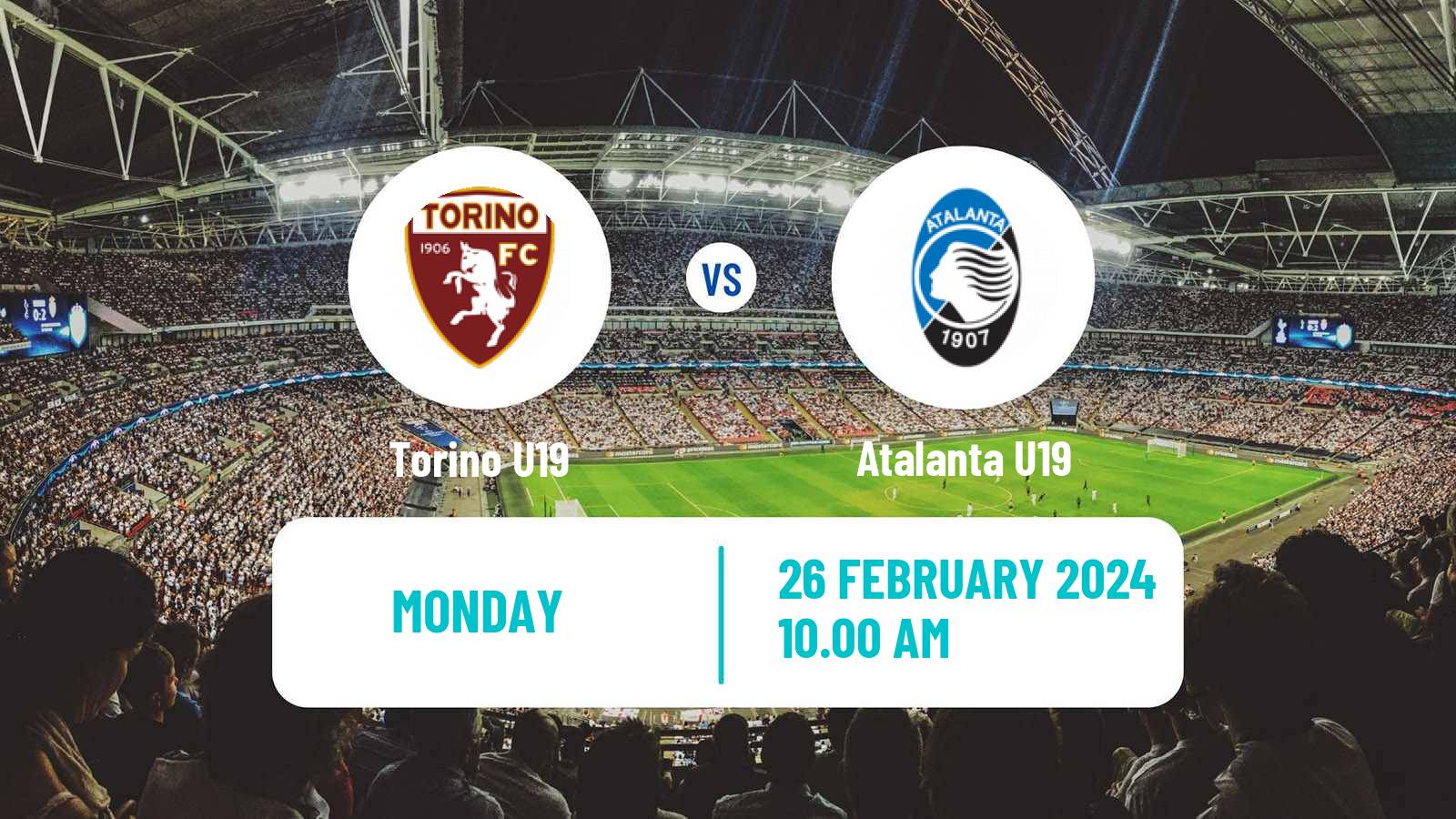 Soccer Italian Primavera 1 Torino U19 - Atalanta U19