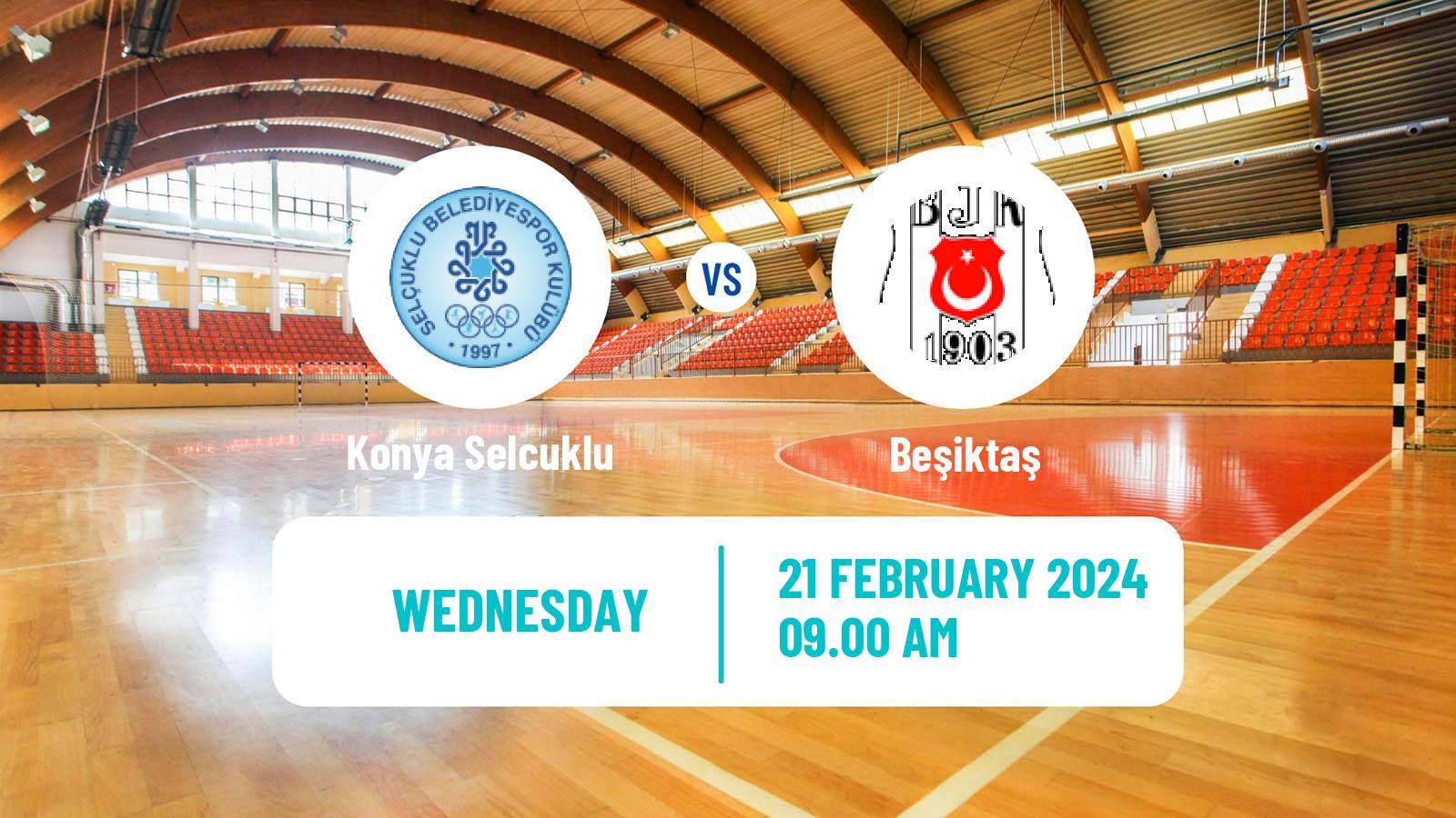 Handball Turkish Superlig Handball Konya Selcuklu - Beşiktaş