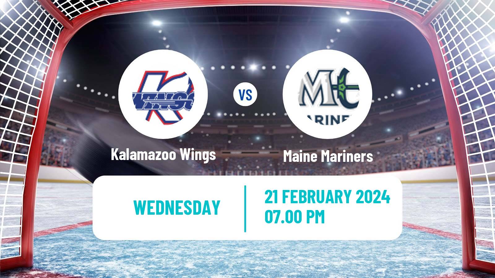 Hockey ECHL Kalamazoo Wings - Maine Mariners