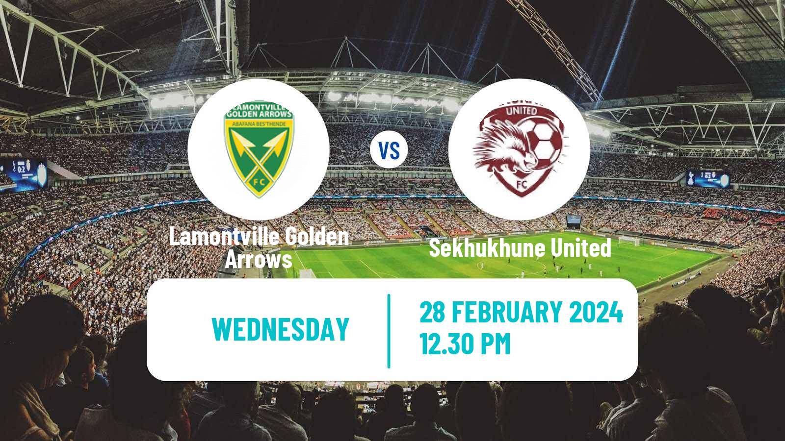 Soccer South African Premier Soccer League Lamontville Golden Arrows - Sekhukhune United