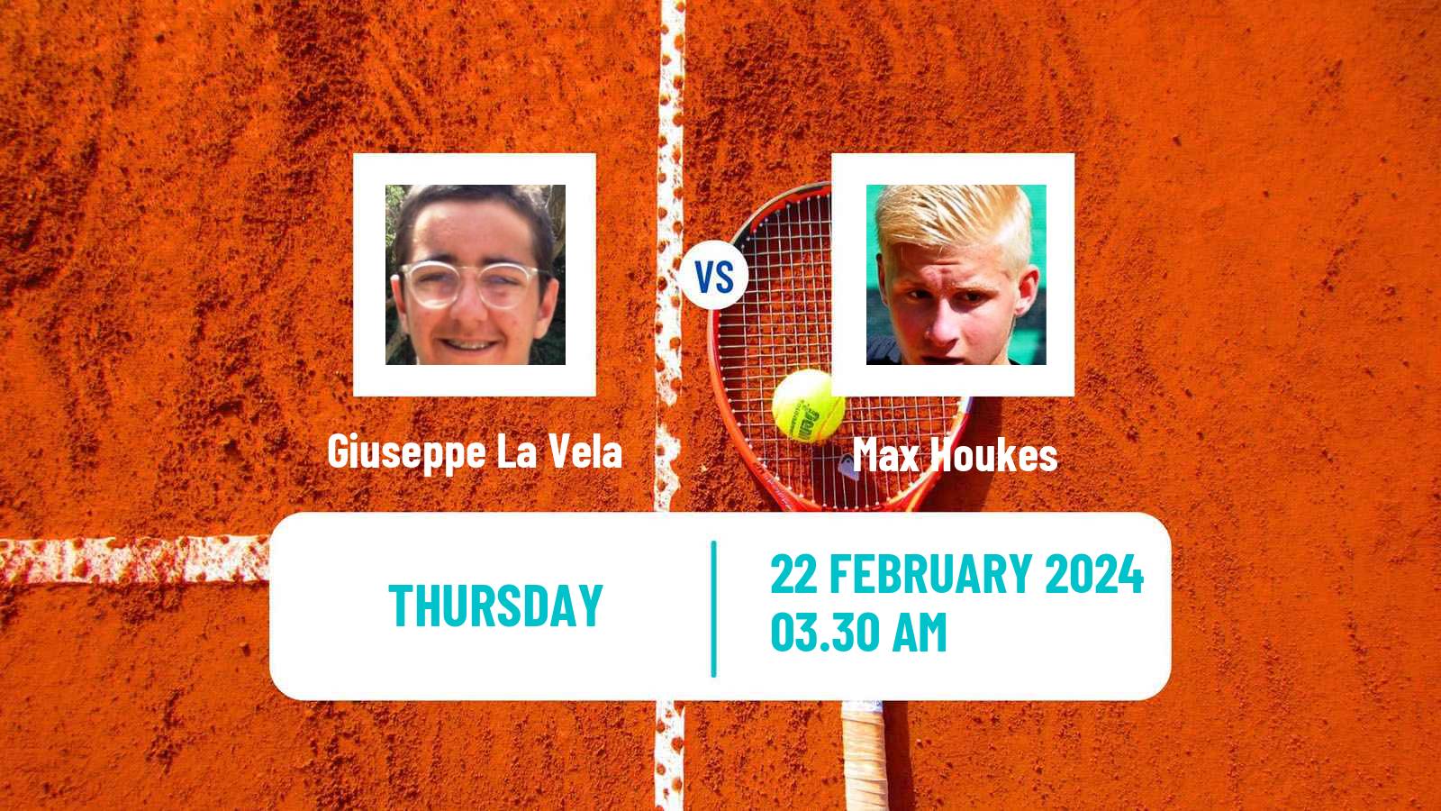 Tennis ITF M25 Antalya 4 Men Giuseppe La Vela - Max Houkes