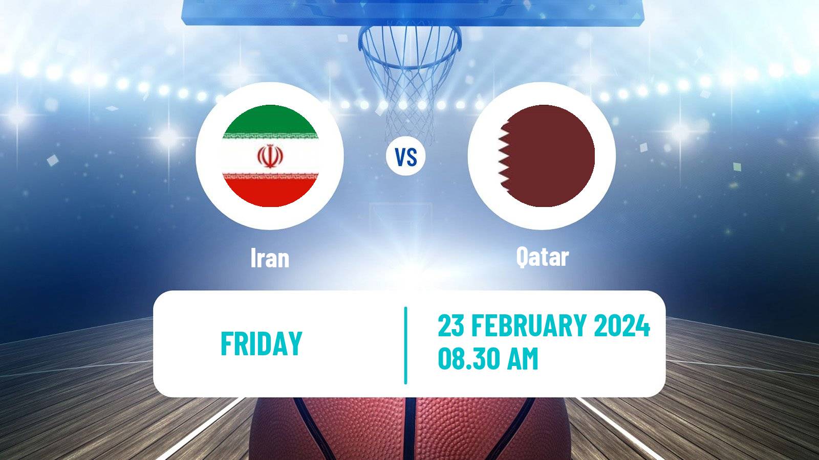 Basketball Asia Cup Basketball Iran - Qatar