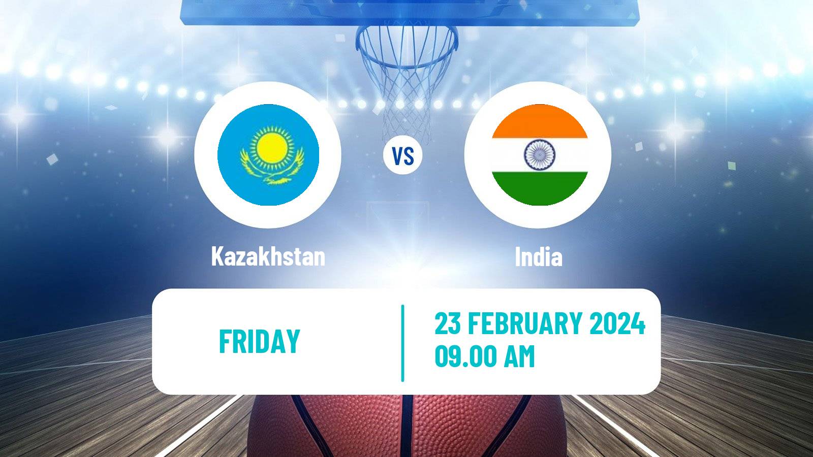 Basketball Asia Cup Basketball Kazakhstan - India