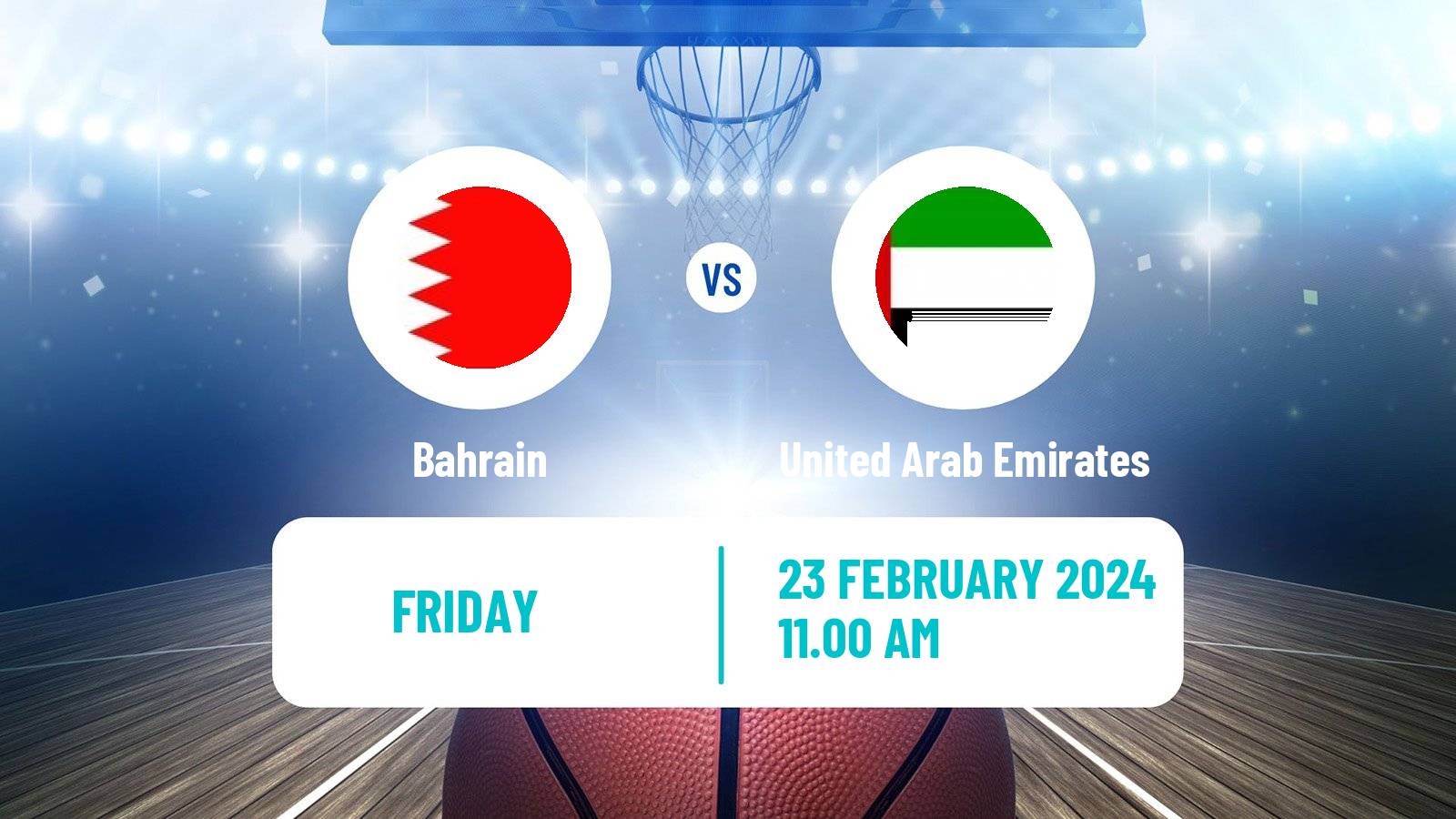 Basketball Asia Cup Basketball Bahrain - United Arab Emirates
