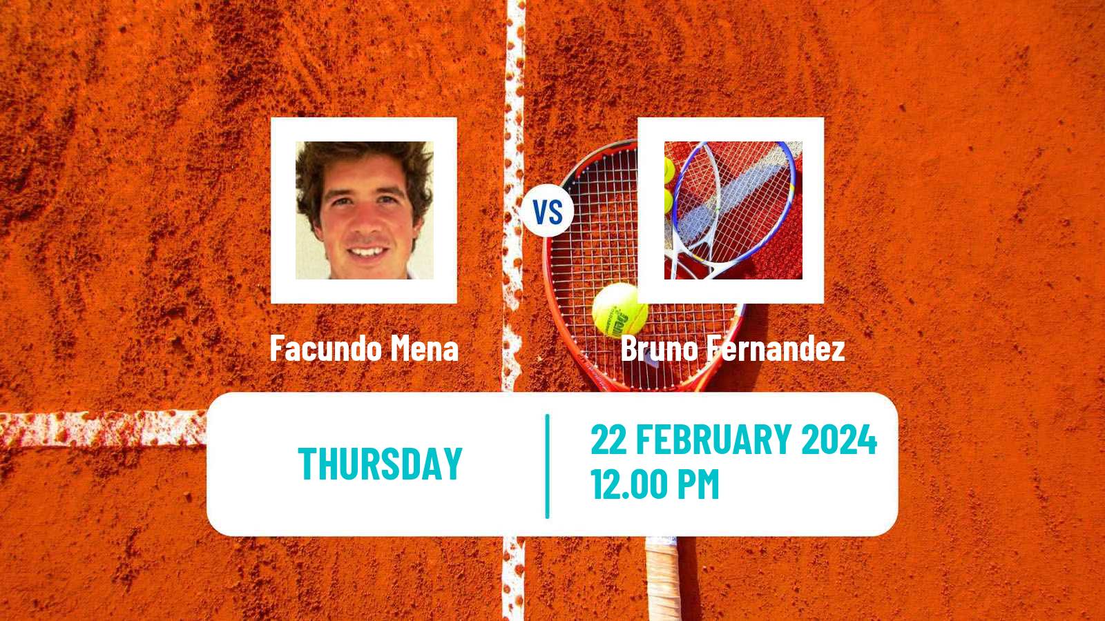 Tennis ITF M15 Villa Maria Men Facundo Mena - Bruno Fernandez