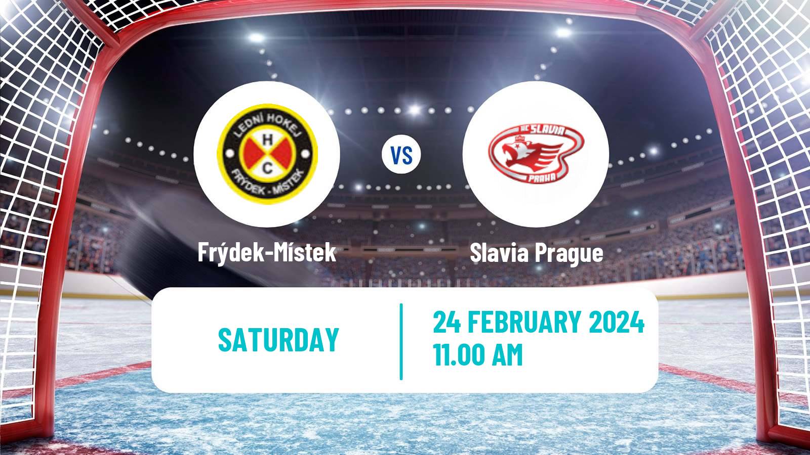 Hockey Czech Chance Liga Frýdek-Místek - Slavia Prague