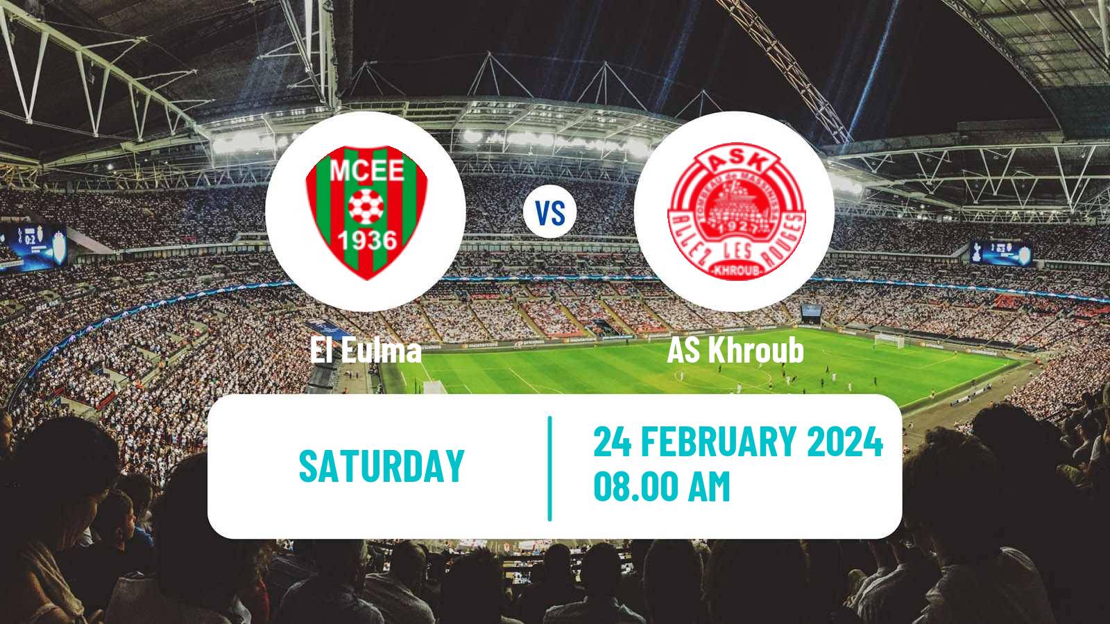 Soccer Algerian Ligue 2 El Eulma - Khroub