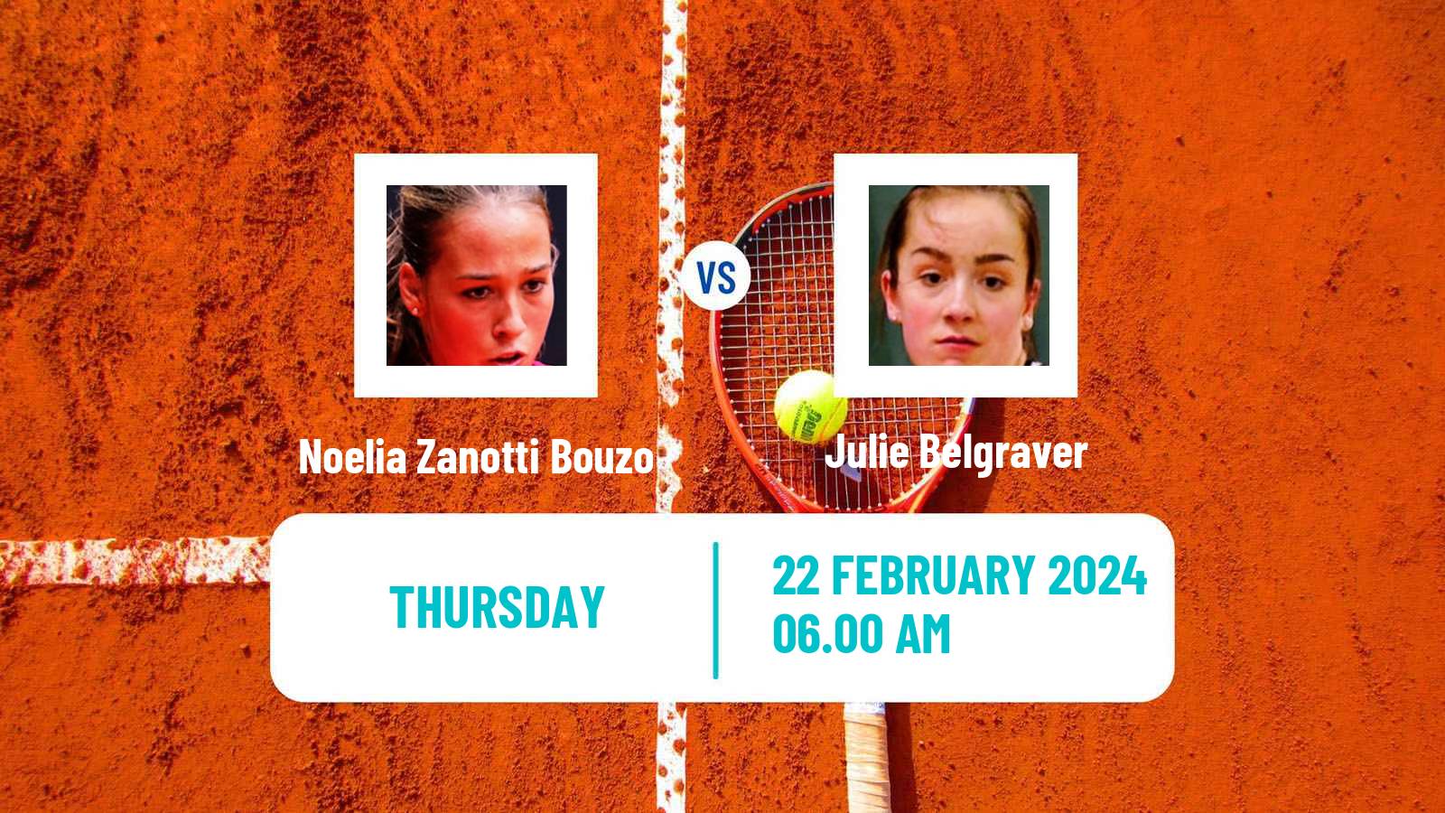 Tennis ITF W15 Manacor 2 Women Noelia Zanotti Bouzo - Julie Belgraver