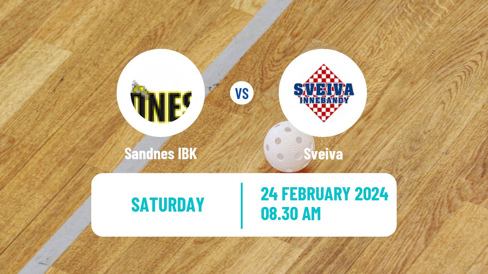 Floorball Norwegian Eliteserien Floorball Sandnes - Sveiva