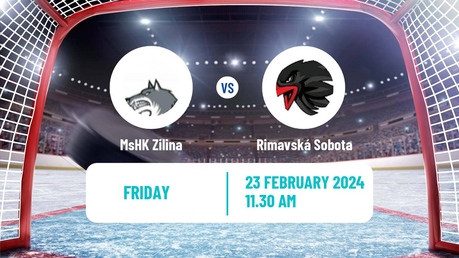 Hockey Slovak 1 Liga Hockey MsHK Žilina - Rimavská Sobota