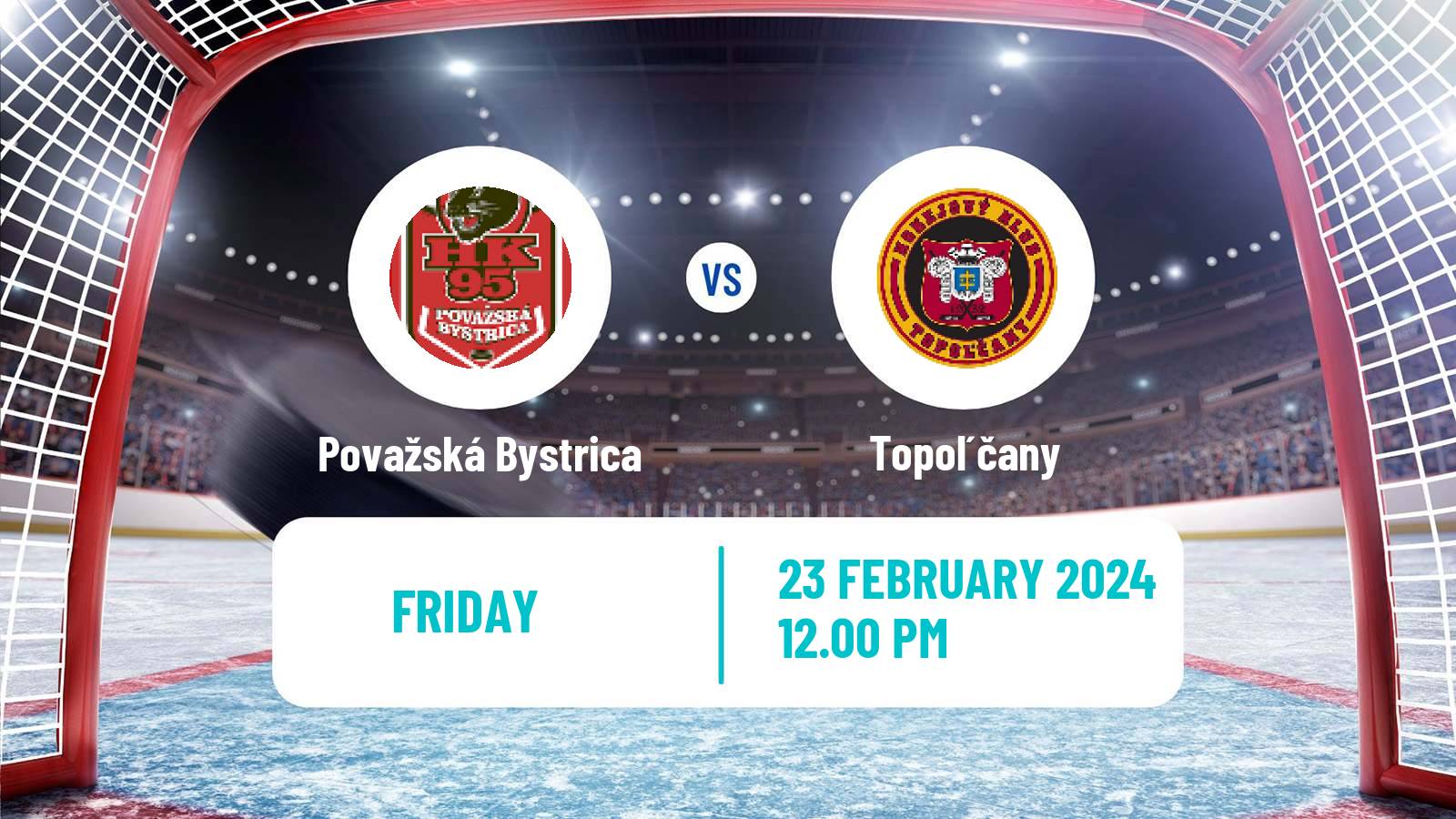 Hockey Slovak 1 Liga Hockey Považská Bystrica - Topoľčany