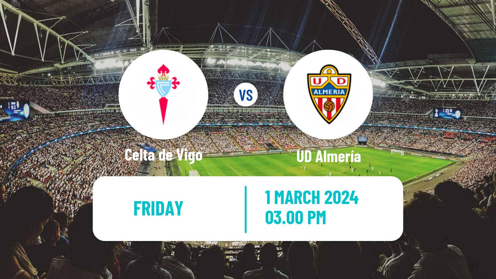 Soccer Spanish LaLiga Celta de Vigo - Almería