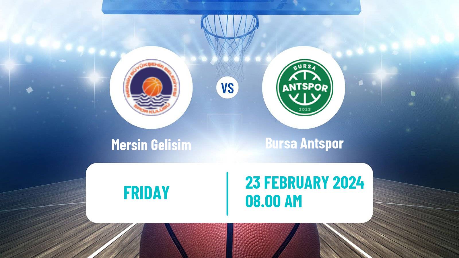 Basketball Turkish TKBL Women Mersin Gelisim - Danilos Pizza