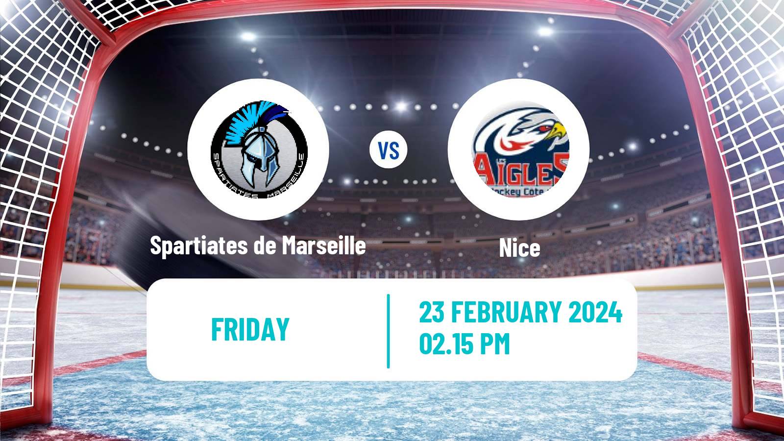 Hockey French Ligue Magnus Spartiates de Marseille - Nice