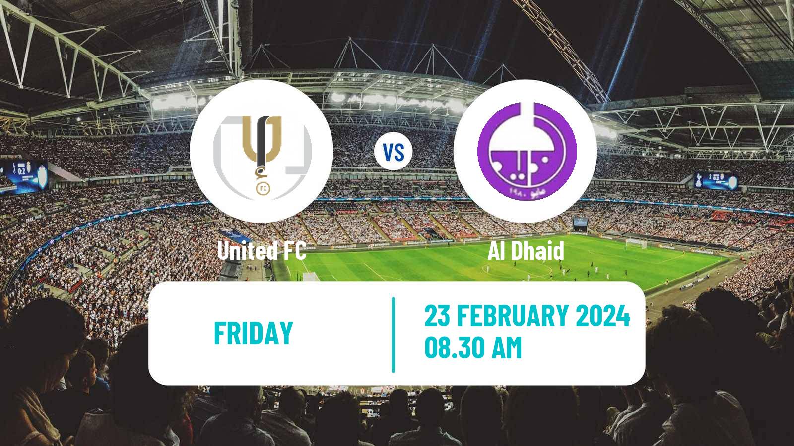 Soccer UAE Division 1 United FC - Al Dhaid