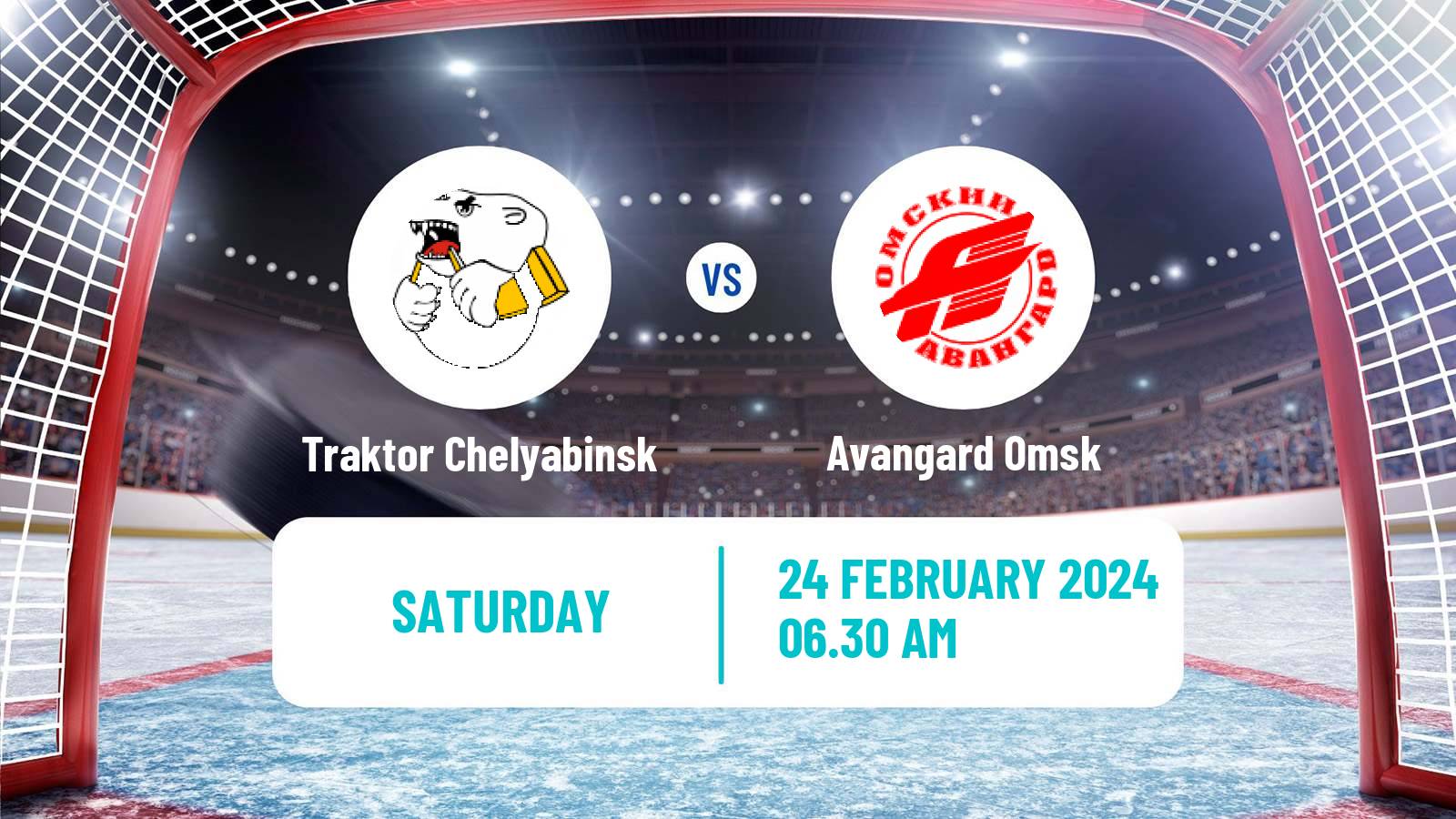 Hockey KHL Traktor Chelyabinsk - Avangard Omsk