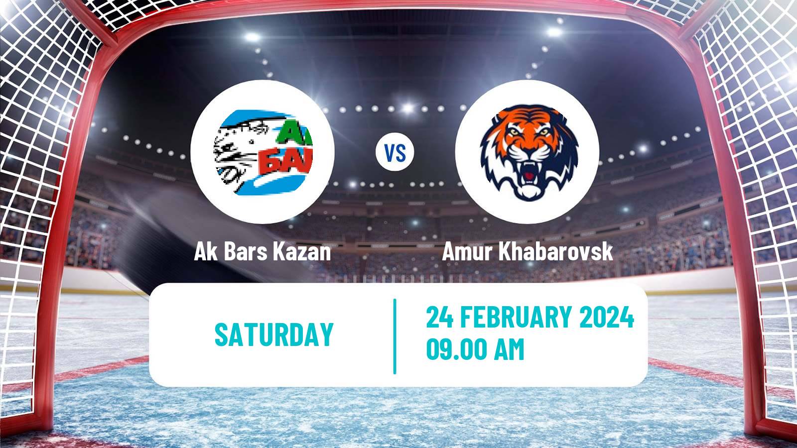 Hockey KHL Ak Bars Kazan - Amur Khabarovsk