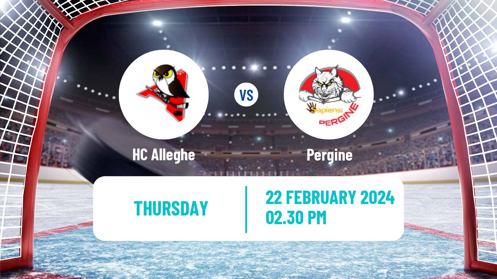 Hockey Italian IHL Alleghe - Pergine